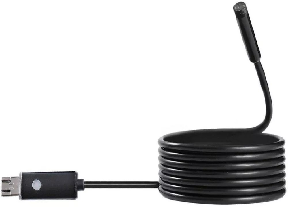 Endoscop PC cablu 5 metri Camera waterproof Universala Slim pentru Inspectie Auto